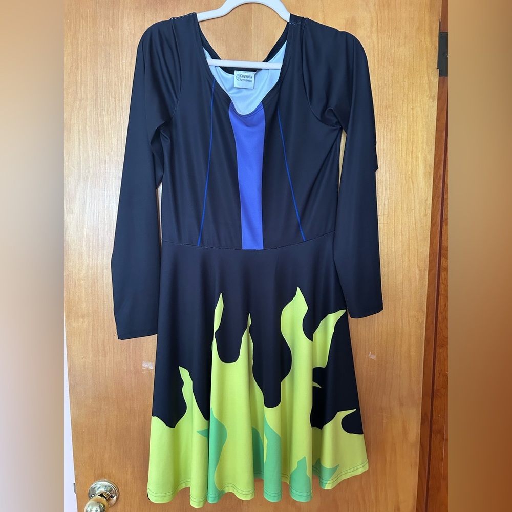 Maleficent Cosplay Skater Dress